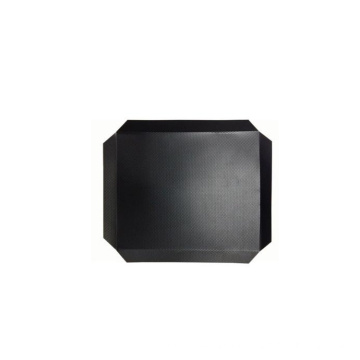 Hochdehnbares schweres schwarzes Plastikbelegblatt mit guter Qualität